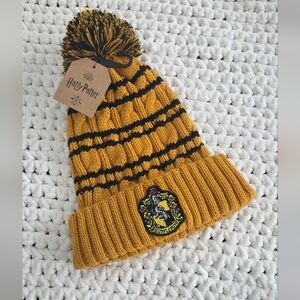 Warner Bros. UK Harry Potter Gold and Black Striped Beanie